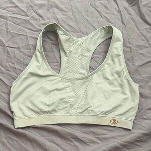 Women's Cream Sports Bra